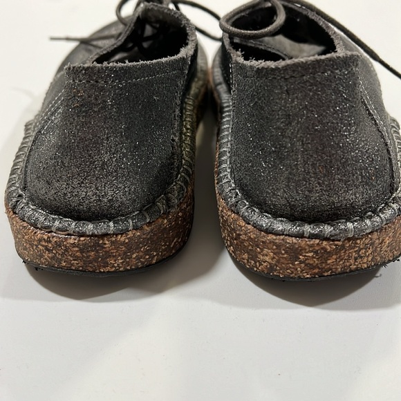 Birkenstock - Gary Derby style tie shoes, 38/7, charcoal metallic - Picture 9 of 13